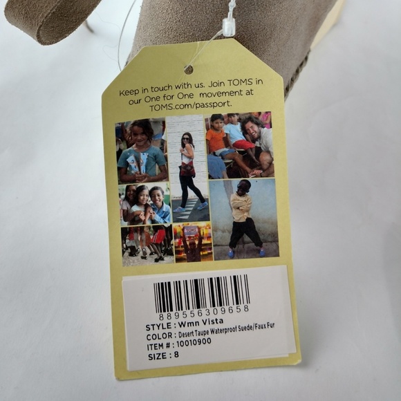 TOMS Vista Pull On Winter waterproof Boot size 8 - Picture 6 of 7